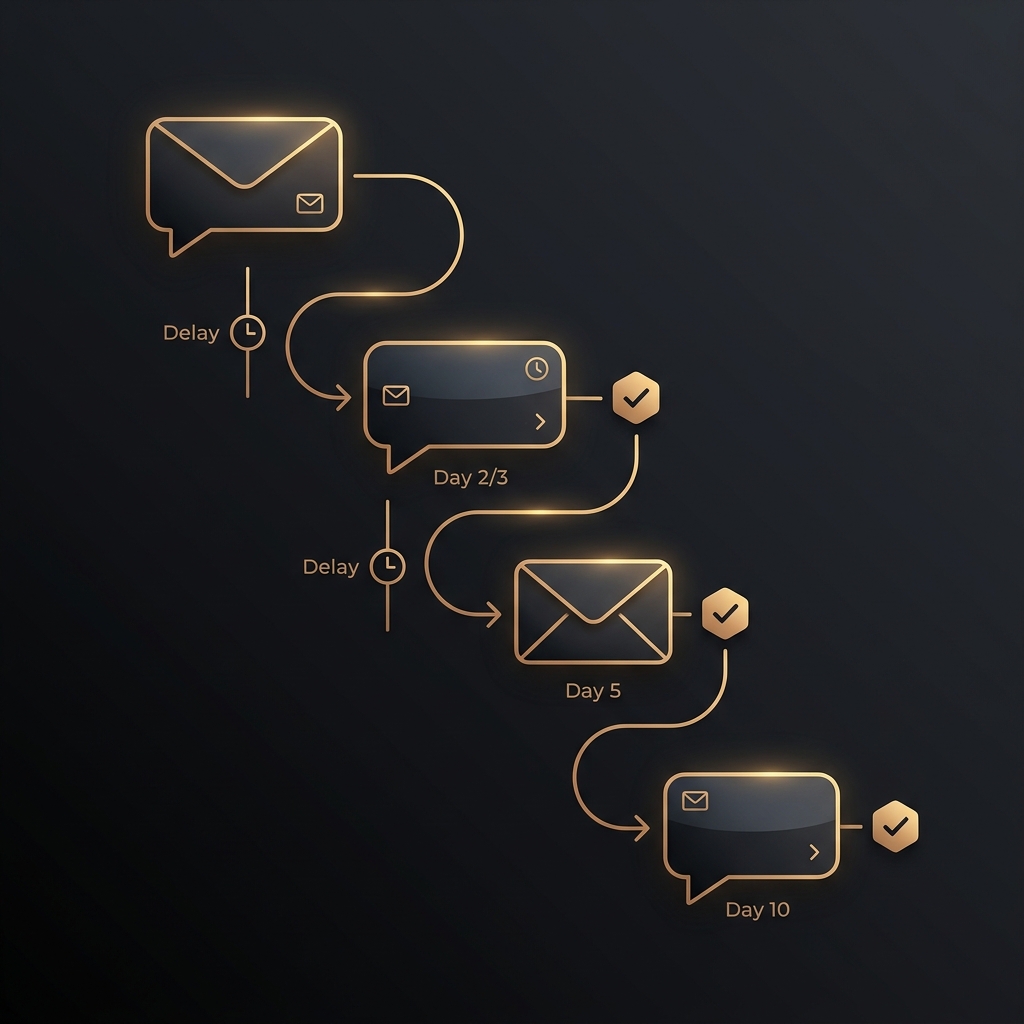 Illustration of a follow-up workflow